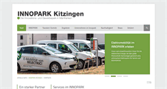 Desktop Screenshot of innopark-kitzingen.de